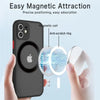 Ultimate Matte Armor Magnetic Wallet Case with Card Slide Cover for – Mag-Safe Compatible iPhone - TAG