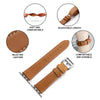 Premium Leather Watch Strap for Apple Watch Series Ultra SE-TAG - Durable & Stylish iWatch Band Bracelet with Adjustable Fit - TAG