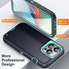 Heavy Armor Shockproof Metal Bracket Case for iPhone Pro Max, Plus, SE, X, Xs, XR - Ultra Durable Back Cover with TAG Protection - TAG