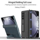 GKK Magnetic Hinge Armor Case for Samsung Galaxy Z Fold | Shockproof Matte Hard PC Cover, Slim Full Protection Shell for Galaxy Z Fold Series - TAG